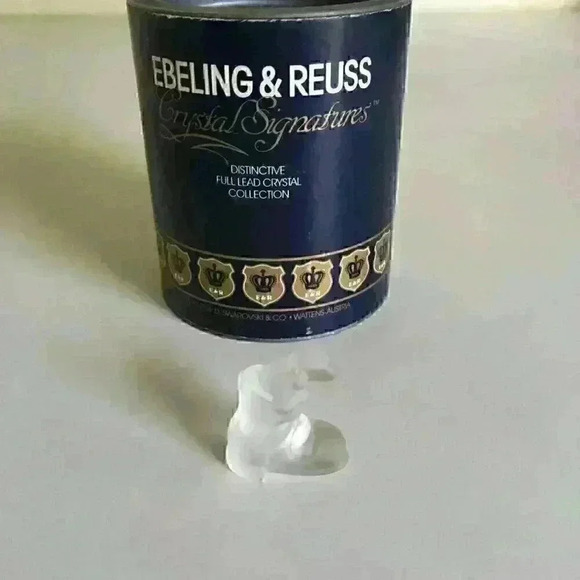 Swarovski Crystal Figurine-Dog in Boot-Ebeling & Reuss - Picture 13 of 13